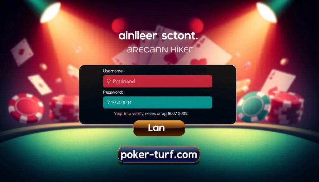 création compte poker