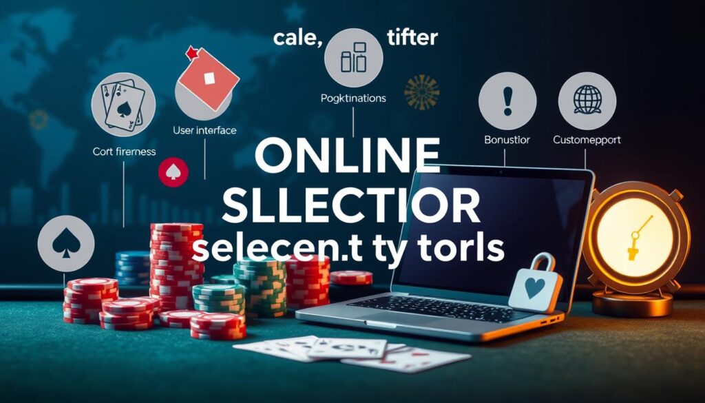 critères de sélection poker en ligne