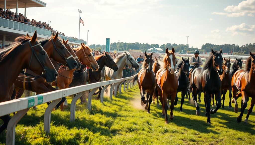 comptage des chevaux dans les courses